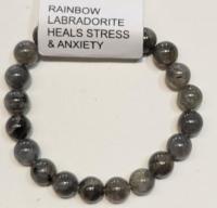Rainbow labradorite bracelet