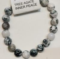 Tree agate bracelet