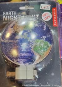 Earth night light