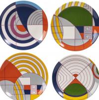 Flw max hoffman rug dessert plates