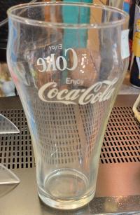 Antique coke glass