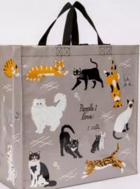 People i love cats shopper