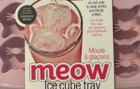 Meow cat ice tray