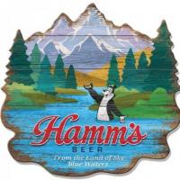 Hamm's large sign