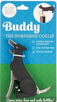 Buddy dog wine opener