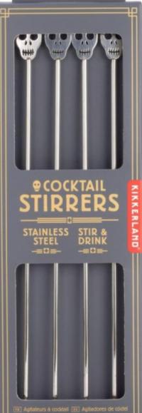 Skull stir sticks