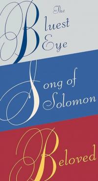 Beloved, song of solomon and the bluest eye 3 book set