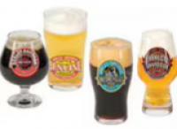 Harley craft beer glass set