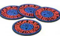 Harley psychedelic coaster set