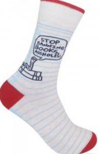 Stop banning books socks