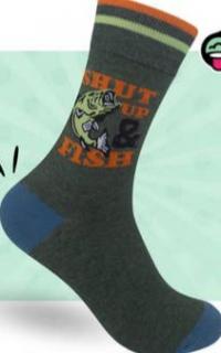 Shut up and fish socks